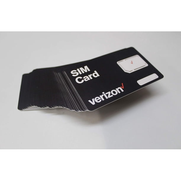 Tarjeta SIM Verizon de 10 unidades 4G LTE, 3 tamaños en 1