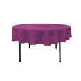 thumbnail image 2 of LA Linen TCpop72R-MagentaP81 Nappe en Popeline de Polyester Magenta - 72 Po. Ronde, 2 of 3
