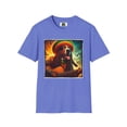 thumbnail image 6 of Basset Hounds "Rasta Mon2" Unisex Softstyle T-Shirt, 6 of 10