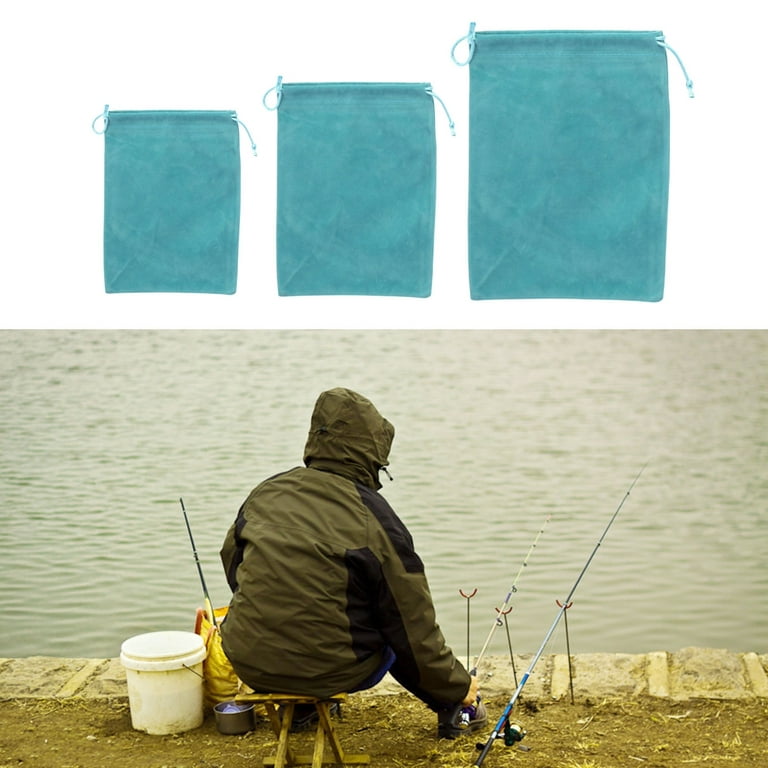 FAIOIN Fishing Reel Bag Portable Drawstring Reel Protect Bag Fishing Tackle  Fishing Gear Accessories Wheel Storage Pouch Bag 