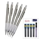 thumbnail image 2 of 0.3/0.5/0.7/0.9/1.3/2.0mm Mechanical Pencil Set Full Metal Art Drawing Painting Automatic Pencil With Leads,Office School Supply, 2 of 5
