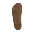 thumbnail image 3 of Island Slipper Women's Leather Thong Sandals (Black, 6), 3 of 3