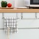 thumbnail image 5 of Soporte para toallas de cocina, doble extensible sobre el gabinete, soporte para toallas, colgador de toallas de acero inoxidable, 5 of 5