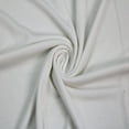 thumbnail image 3 of "57" Wide Rayon Siro Spandex 2x1 Rib Knit Fabric by the Yard - 145 GSM, Lightweight, 4-Way Stretch, Soft & Breathable - Apparel, Headbands, Accessories & DIY- Off White, 3 of 4
