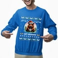 thumbnail image 2 of Christmas Sweatshirt, Capy Holidays Funny Capybara Christmas Sweatshirt, Cute Animal Holiday Sweatshirt, Unique Capybara Lover Gift for Men & Women, 2 of 5