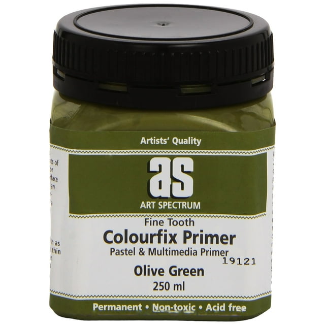 Art Spectrum Colourfix Poncé Pastel Moulu - Vert Olive Pot de 250 ml