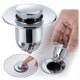 thumbnail image 1 of Grifo de cocina para exteriores, manijas para grifo de trapeador, manguera de grifo de acero inoxidable, letrero para trapeador, boquilla rociadora de cocina, reemplazo de metal, tapón de baño, 1 of 8