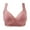 Hot Pink, variant on XMMSWDLA Bras for Women All Day Comfort Bra, No Wire Jacquard and Mesh Light Padded Bra Women Sports Bra Gifts for Women