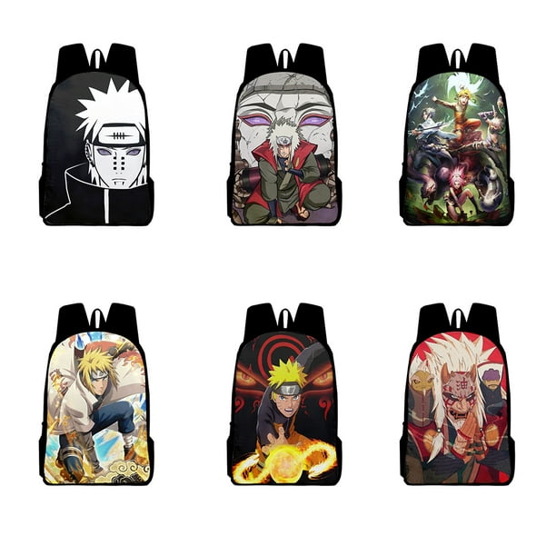 NARUTOUzumaki Naruto Cartoon Character Patterns Multistyle Backpack