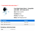 thumbnail image 2 of Front Right Engine Mount - Compatible with 2008 - 2015 Volvo XC70 2009 2010 2011 2012 2013 2014, 2 of 2