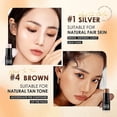 thumbnail image 4 of Maquillaje resaltador brillo contorno bronceador Compatible cara brillo polvo cremoso textura iluminador palo mujeres cosméticos, 4 of 5