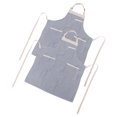 thumbnail image 1 of AURARMLET MultiColor Adjustable Neck Striped Apron with Large Pocket for Home Cooking and Baking, Cloth, 2pcs, 1 of 7