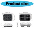 thumbnail image 3 of 4 Cavity Dog Ice Cubes Mould Grade Silicone Mold for Beverage Decoration Household Ice Making Mould, 3 of 8