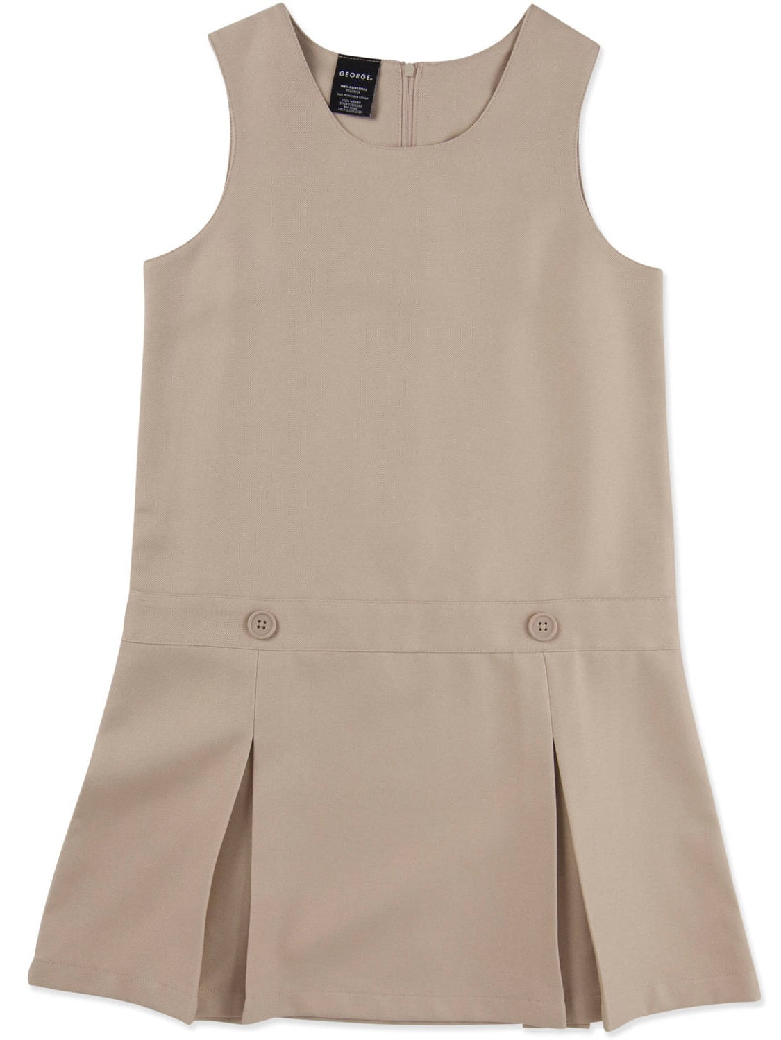 Girls' PLUS School Uniforms, Pleated Jumper