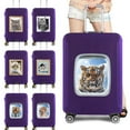 thumbnail image 2 of 18-32 Inch Large Capacity Travel Essential Bag with Animal Serie Print Pattern Travel Accessories Suitcase Dust Protection Cover 8animal 030 S, 2 of 6