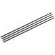 thumbnail image 1 of Tuberías de fibra de carbono Uxcell, 500 mm x 8 mm x 6 mm, tubería hueca envuelta en carbono 4 piezas, 1 of 6