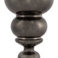 thumbnail image 5 of Vickerman 14" Gunmetal Shiny Finial Christmas Ornament UV Treated with Drilled and Wired Cap, 5 of 7