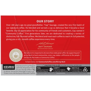 Community® Coffee Hazelnut Creme Single-Serve Cups 10 Count Box