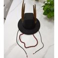 thumbnail image 4 of Guardurnaity Sombrero de estilo coreano tradicional para hombre, estilo dinastía, estilo moderno y plano. Sombreros tipo+2, 4 of 6
