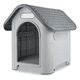 thumbnail image 2 of Casa para Perro Ajolopet Tamaño Chico a Mediano Gris, 2 of 8