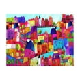 thumbnail image 3 of Tiptophomedecor Kids Wallpaper Wall Mural - Rainbow Hued Town, 3 of 4