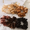 thumbnail image 2 of 12 coleteros elásticos de color liso para el pelo, accesorios para el cabello para mujeres y niñas., 2 of 5