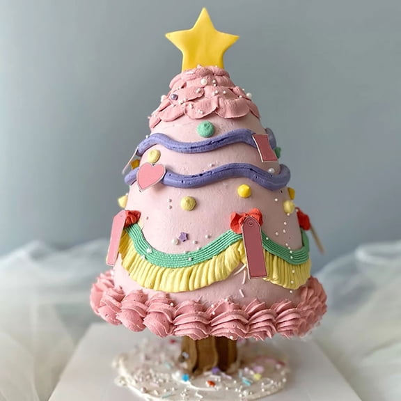 NIYANGLE Convenient Plastic Cake Piling Brackets, Chic and Space-Saving Accessories