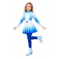 thumbnail image 5 of Descendant5 Halloween Costume Chloe Cosplay Movie Character Jumpsuit with Skirt Outfits,Princess Role Play Dress Up for Halloween Party, 5 of 8