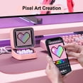 thumbnail image 3 of Altavoz Bluetooth Divoom Ditoo Retro Pixel Art Game Pink, 3 of 7