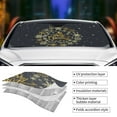 thumbnail image 5 of XMXT Car Sun Shade Windshield, Christmas Snowflake Elk Sunshade for Car Windshield Sun Shades for Car SUV Truck, m, 5 of 9