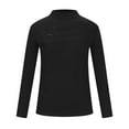 thumbnail image 5 of Trending Womens Clothes Sweatshirts for Women Solid Winter Double-sided German Velvet Warm Bottom Top With Slim Long Sleeves, 5 of 6