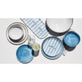 thumbnail image 3 of Coastal Reactive NewWave Melamine Low Bowl - White - 7" - Set of 6, 3 of 4
