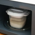 thumbnail image 3 of Portable Microwave Oven 900ml Rice Cooker Food Steamer Pot Pp Cookware Insulation Heating Bento Lunch Box, 3 of 16