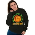 thumbnail image 5 of Tootsie Owl Halloween How Much Candy Sweatshirt for Men or Women Brisco Brands S, 5 of 6