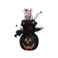 thumbnail image 1 of Halloween Pumpkin Desktop Decor Indoor Outdoor Halloween Decorations Table Centerpieces Figurines | Festive Pumpkin Figurine Decoration Versatile Parties For Window, 1 of 9