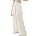 thumbnail image 2 of ZLBDYG Teen Girls Flowy Palazzo Pants Kids Wide Leg Linen Pant Summer Casual Beach Gauze Trousers Loose Soft Boho Athletic Bottoms, 2 of 6