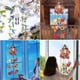 thumbnail image 3 of Campanas De Viento Artísticas Kit De Campanas De Viento Artísticas Suncatcher Doble 5D Y Colgante De Colibrí Para Adultos, Niños, Jardín, Bricolaje, Campanas De Viento De Cristal, Colgante, 3 of 8