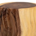 thumbnail image 5 of bali & pari Fuchsia Boho Side Table, 12"W, Natural Brown, 5 of 9