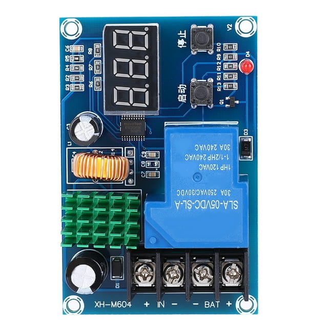 Módulo de Control de Batería Inteligente de 6, 60 V, Adecuado para Cargador Domísico, Energía Solar, Generador Eólico, Corte Autico de Energía, Ahorro de Energía,