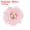 Pink, variant on Unique Bargains Chiffon Flower Appliques for DIY Craft Clothing Wedding Beige