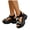 A Black, variant on Women's Orthopedic Walking Sandals with Arch Support Open Toe Comfortable Slip On Mesh Athletic Shoes White Size 7
