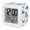 Porcelain White, Azure Blue, Steel Gray, Mist, variant on Black Moon Night Digital Alarm Clock for Bedrooms, Smart LED Alarm Clock with 7 Color Changing Night Light, Starry Evening Silent Wake Up Clocks for Sleep Study Cooking 3.2"x3.2"
