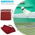 thumbnail image 2 of POINTERTECK Filet de Plage Rouge/vert de Hauteur Badminton Volleyball Tennis Ensemble Jeux Intérieur Extérieur, 2 of 10