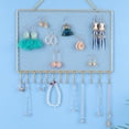 thumbnail image 2 of Display Rack Earring Diamond Hanger Wall Mounted Jewelry Organizer for Women Horizontal, 2 of 8