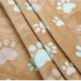 thumbnail image 6 of 1 Pack 3 Blankets Super Soft Fluffy Premium Fleece Pet Blanket Flannel Throw for Dog Puppy Cat Paw 30x20 inch, 6 of 7