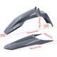 thumbnail image 3 of Electrics Dirt Bike Compatible Black Mud Guards Mudguard For Off Road Motorcycle Black, 3 of 9