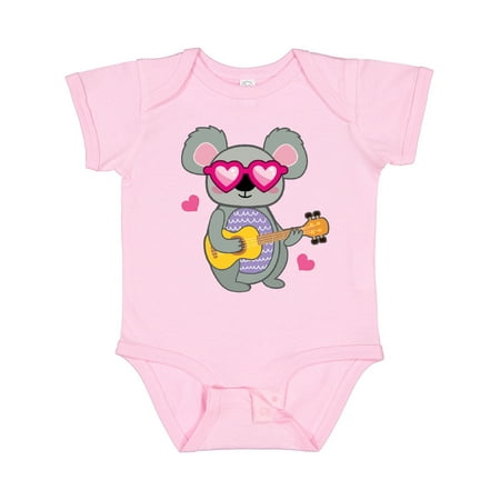 

Inktastic Koala Cute Girls Guitar Outfit Gift Baby Girl Bodysuit