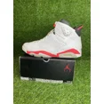 thumbnail image 4 of Ni - ke Ni - ke Air Jordan Retro 6 "White Infrared" (384664-123) Red Men's Shoes Size 13M, 4 of 5
