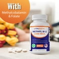 thumbnail image 4 of Vitamatic Methyl B12 – Natural Berry Flavor – 240 Fast Dissolve Tablets – Methylcobalamin B12 & Folic Acid for Energy & Nervous System Support (2500 mcg), 4 of 10