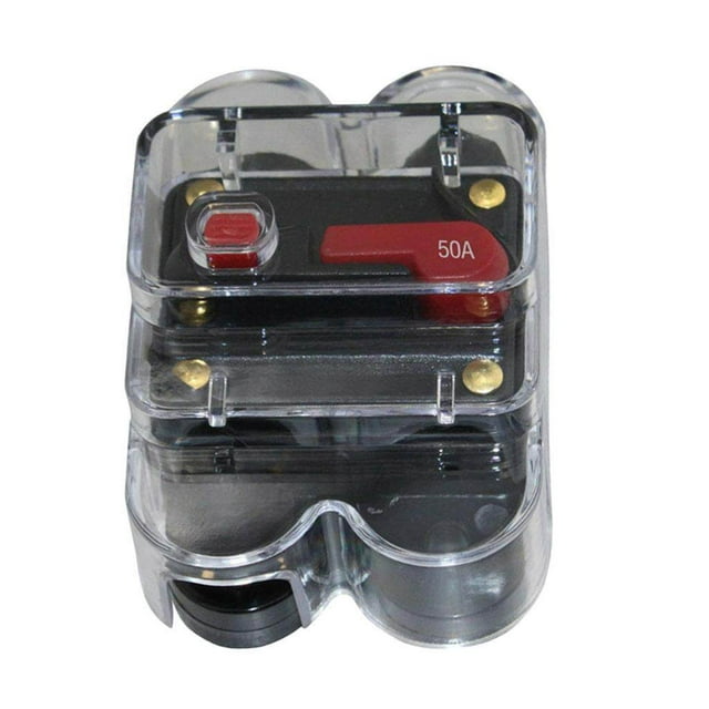 Car Auto Audio Radio In Line Circuit Breaker Circuit Breaker Car Fuse For DC 12V 50A